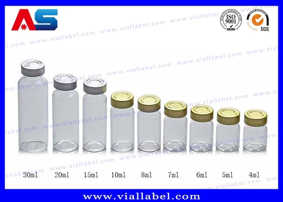 보디빌딩 펩타이드 Hcg Hcg 플라스틱 알루미늄 톱과 함께 미니 유리 병