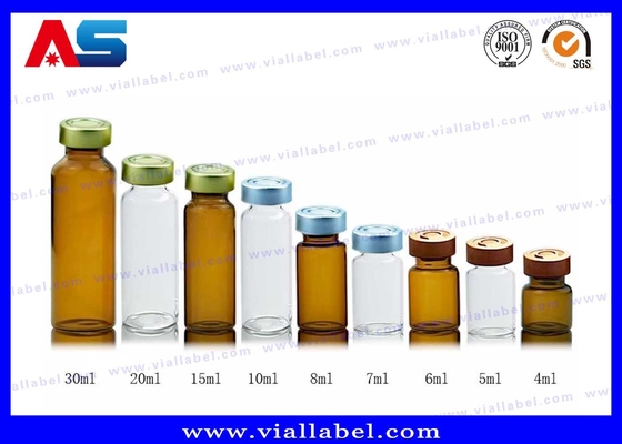 보디빌딩 펩타이드 Hcg Hcg 플라스틱 알루미늄 톱과 함께 미니 유리 병