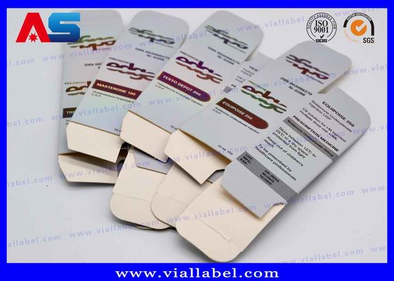 맞춤형 홀로그램 바이알 보관함 인쇄 10ml 바이알 박스 및 포장 / 소형 포장 박스