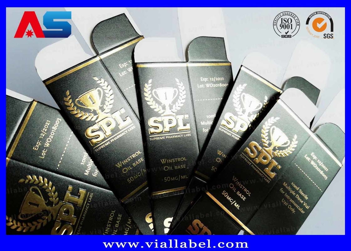 펩타이드 종이 패키지 상자, 1ml 앰풀에 펩타이드 상자 그리고 10ml 앰풀에 2ml 상자