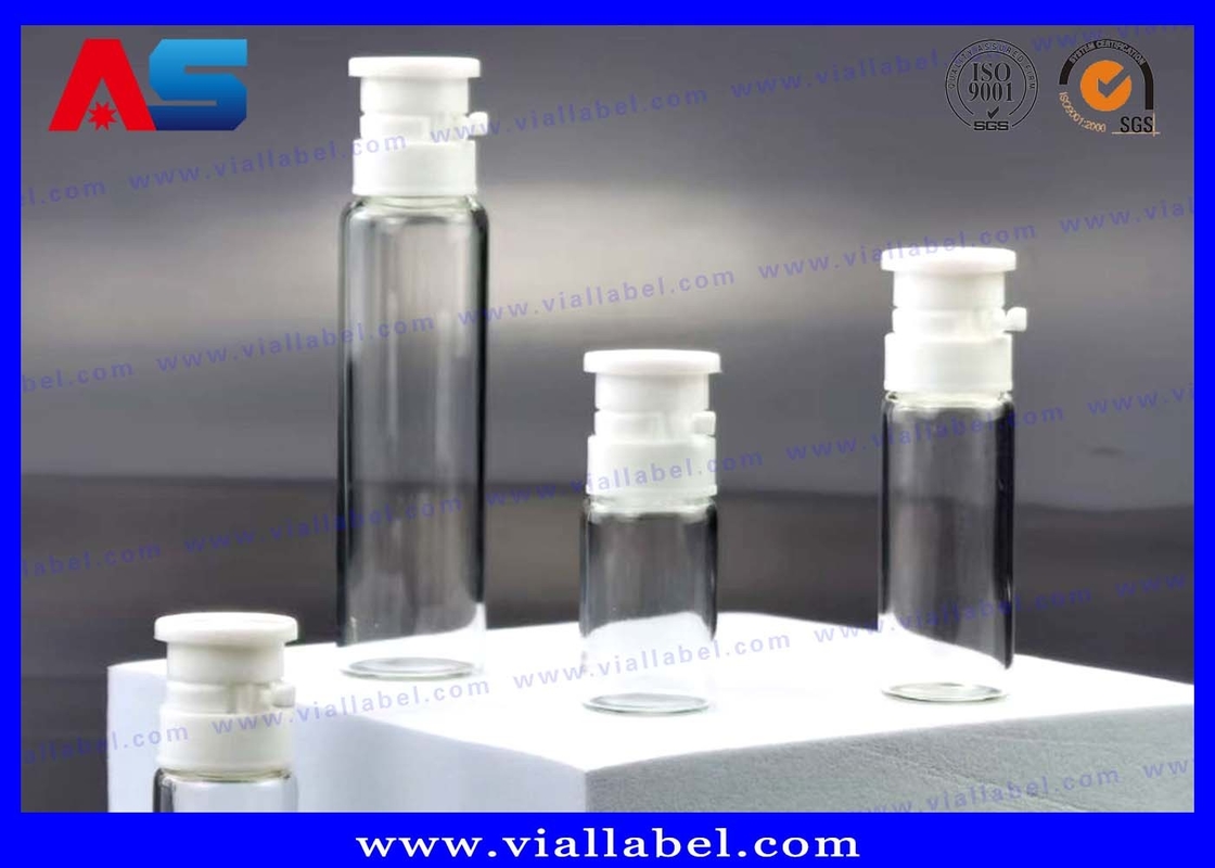 뷰티 오일 2ml 3ml 5ml 10ml 잠금 상단 작은 유리 병