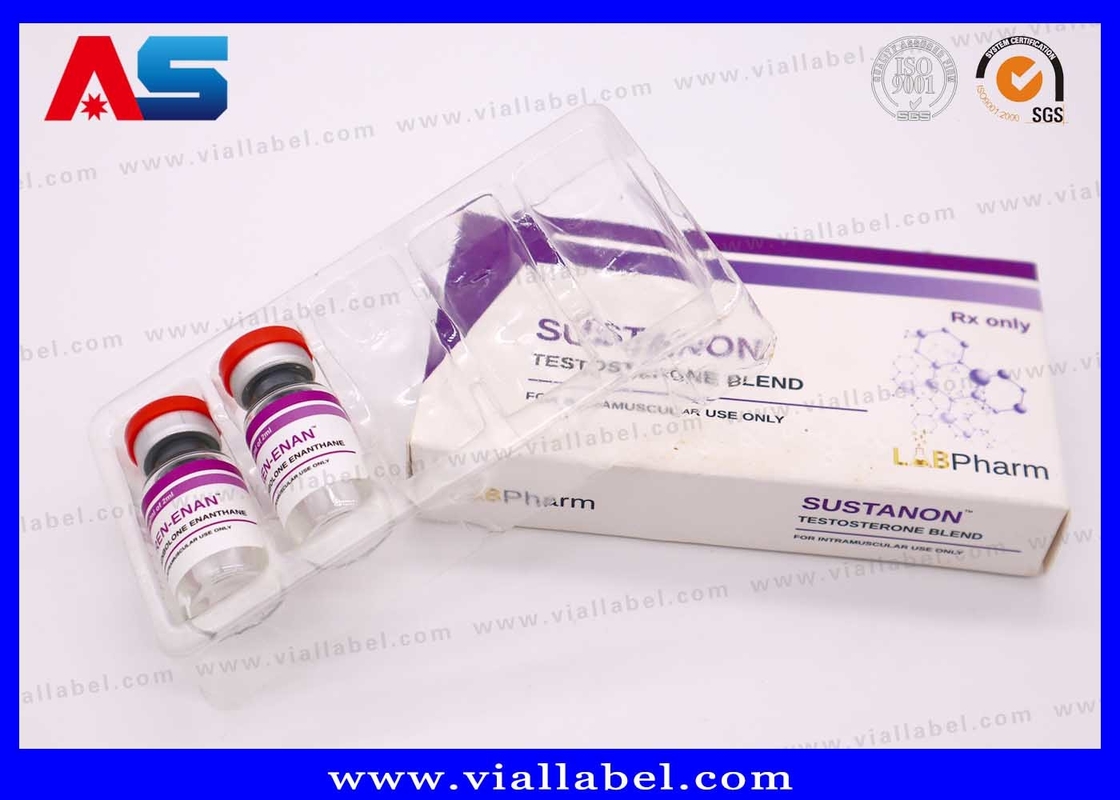 의약품 주입용 맞춤형 플라스틱 블리스터 포장 10ml 상자 모크업 서비스 제공