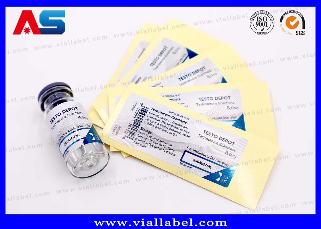 의료 및 실험실용 강한 접착제 프리미엄 플라자 라벨 2ml / 10ml