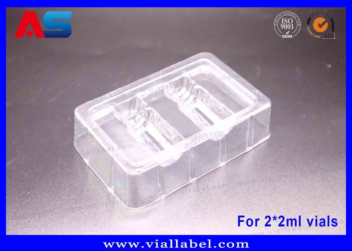 2ml 병 블리스터 트레이 Tirzepatide / Hcg 패키지 블리스터용 50um 두께 투명 트레이
