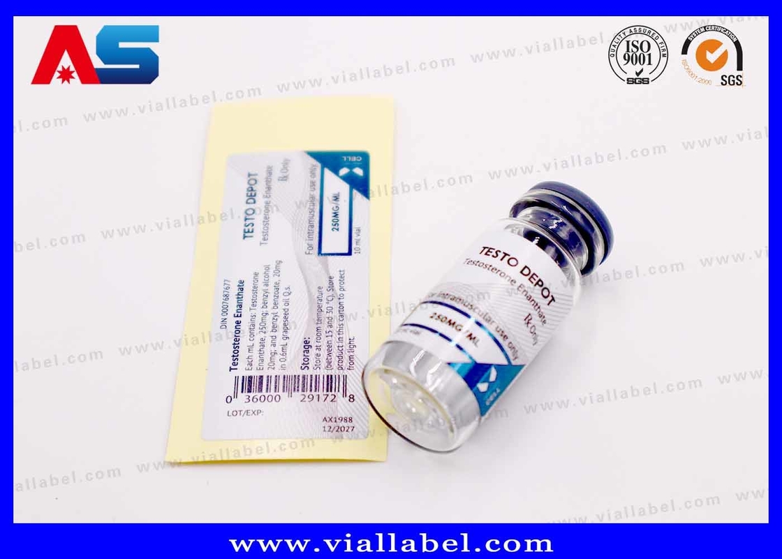 10ml 에티켓은 비생성 주사 병에 붙이고