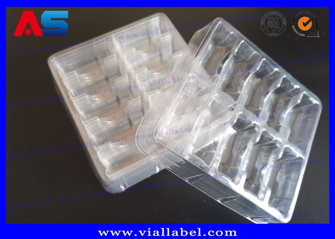 60C 두께 의료 2ml 병 PVC 투명 물집