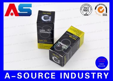 GEP 상자 레이저 10ml 병 상자 전문 판톤 색상 작은 배송 상자 보디빌딩 포장 상자