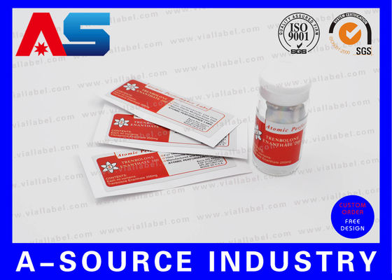 메마른 주입 병을 위해 약제 포장을 인쇄하는 Pharma 10ml 상표 홀로그램