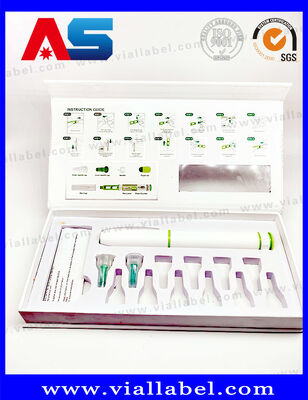 1개의 주사 펜 3ml 카트리지를 위한 빈 Synedica 박스 키트 12개의 바늘과 종이 안내서