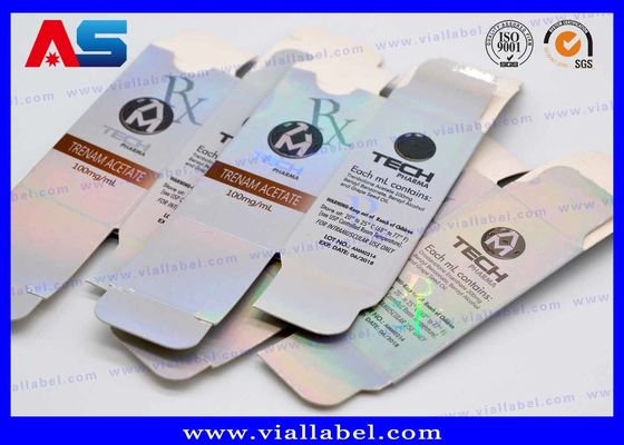 Muscledevelop는 포일은 Injectables 스테로이드 Meditech Muscle Growth의 10ml 작은 유리병 저장 상자를 돋을새김했습니다