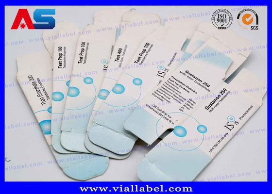 맞춤형 홀로그램 바이알 보관함 인쇄 10ml 바이알 박스 및 포장 / 소형 포장 박스